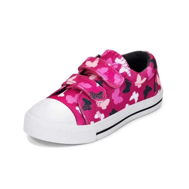 Low Top Anti-Slip Soft Canvas Sneakers for Girls by Ello