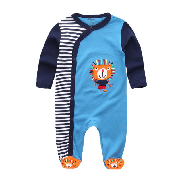 Long Sleeve Cotton Jumpsuit Pajamas for Boys by Fetch