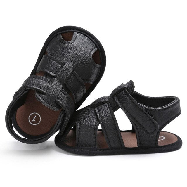 Unisex Anti-Slip Soft Leather Casual Sandals by Emma