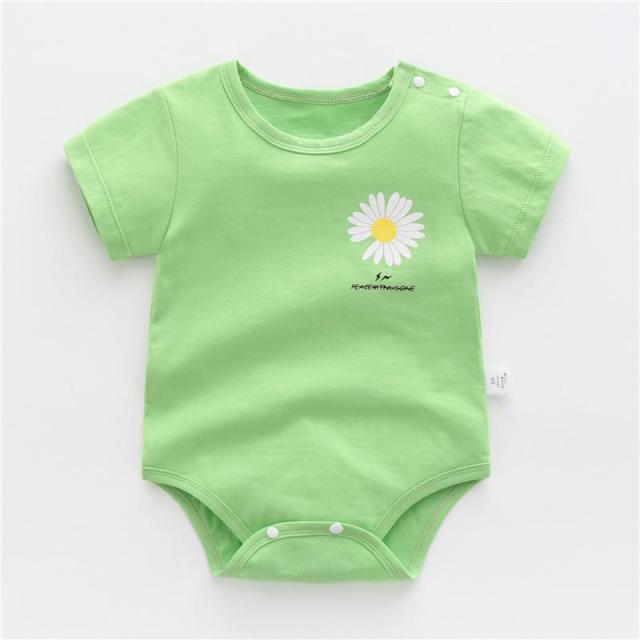 Short Sleeve Cotton Onesies for Girls by Friend Milly