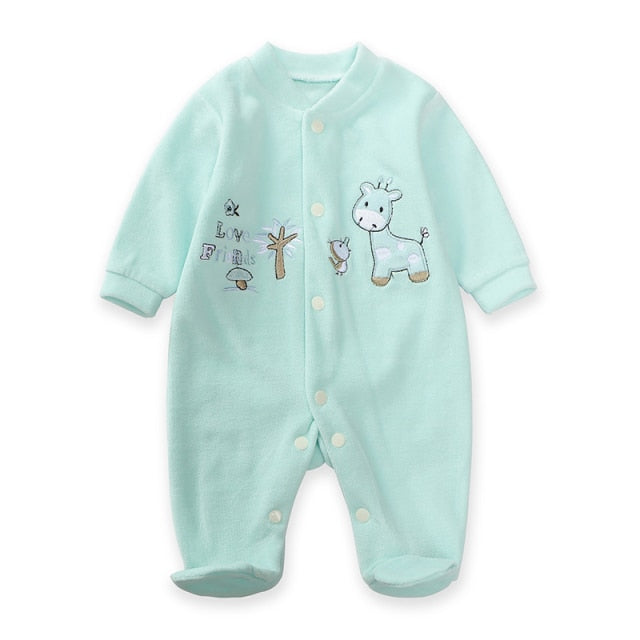 Unisex Long Sleeve Cotton Jumpsuit Pajamas by Kiddie Zoom