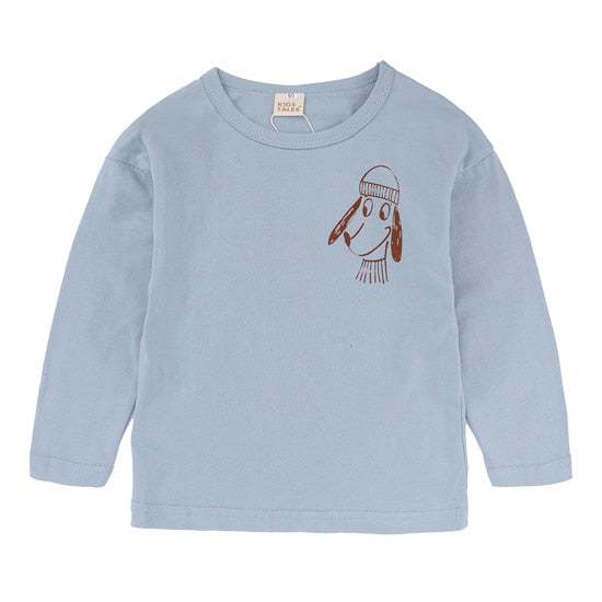 Long Sleeve Light Cotton Cartoon Print T-Shirts for Boys and Girls by Kids Tale