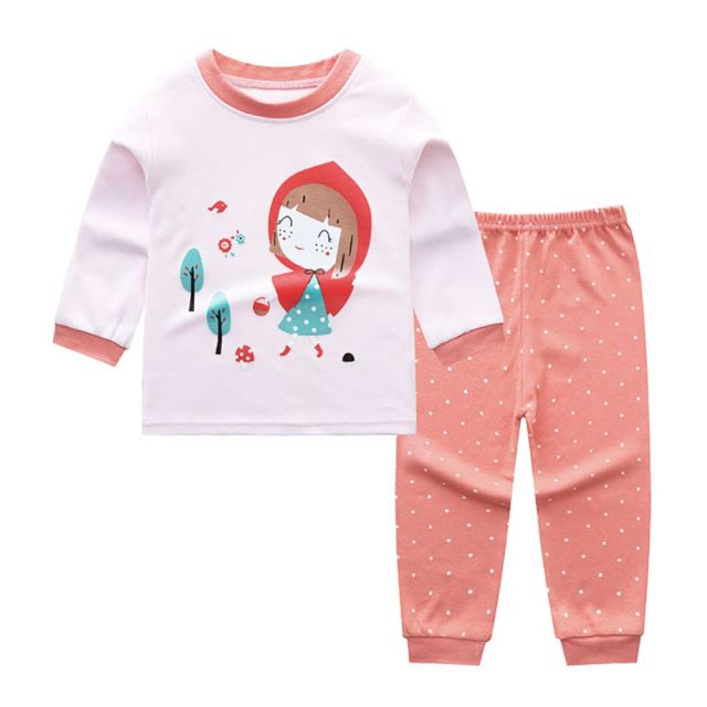 2-Piece Long Sleeve Sweatshirt and Pants Set for Girls by Mini Car