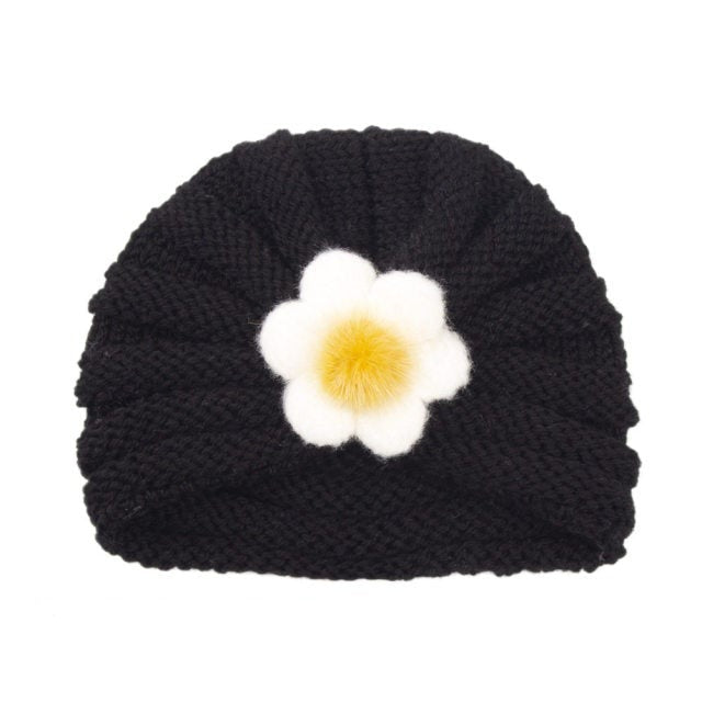 Designer Knitted Cotton Braided Beanie for Girls by Facejoy
