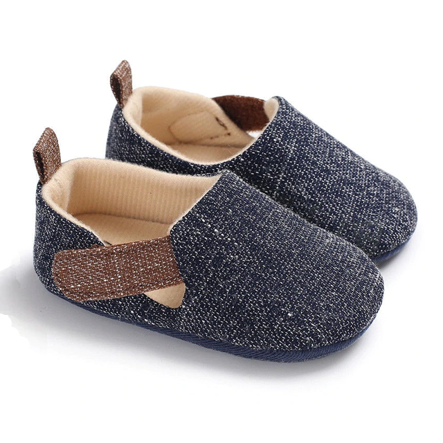 Soft Sole Anti-Slip Casual Denim Shoes for Girls by Faithtur