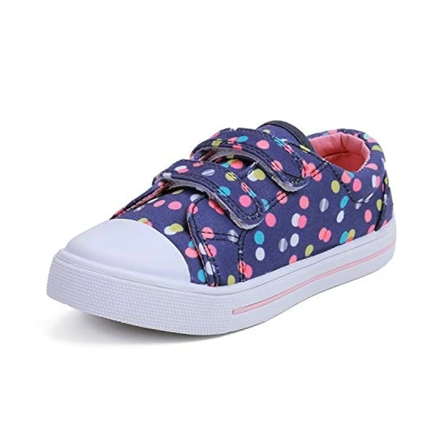 Low Top Anti-Slip Soft Canvas Sneakers for Girls by Ello