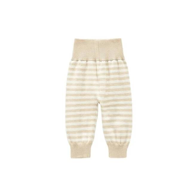 Candy Stripe High Waist Cotton Pants for Girls by Liora