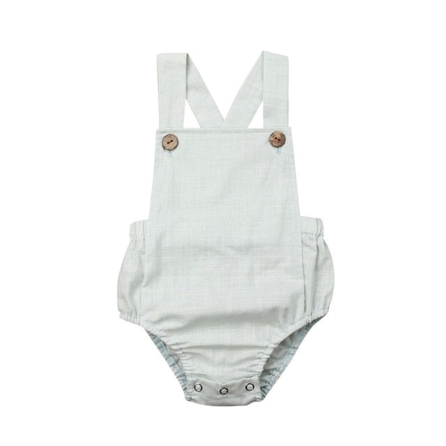 Unisex Sleeveless Coverall Rompers by Faithtur