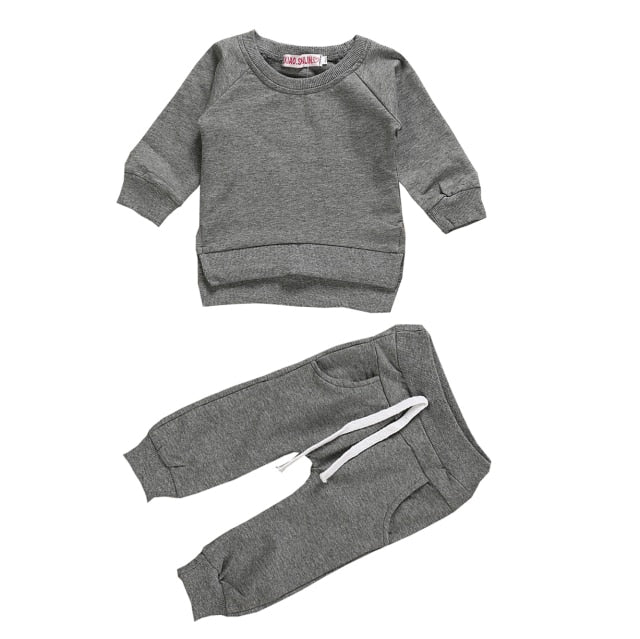 Unisex Long Sleeve Cotton Sweatshirt and Sweatpants by Liora