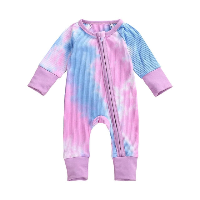 Long Sleeve Cotton Rompers for Girls by Kiddie Zoom