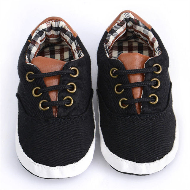Soft Canvas Anti-Slip Designer Casual Shoes for Boys by First Walker