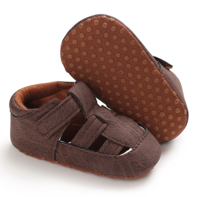 Anti-Slip Soft Leather Designer Sandals for Girls by Romirus
