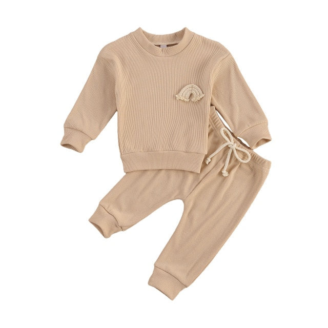 2-Piece Long Sleeve Sweatshirt and Pants Set for Girls by Liora