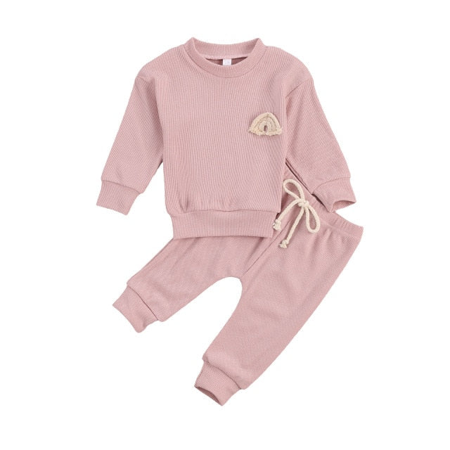 2-Piece Long Sleeve Sweatshirt and Pants Set for Girls by Liora
