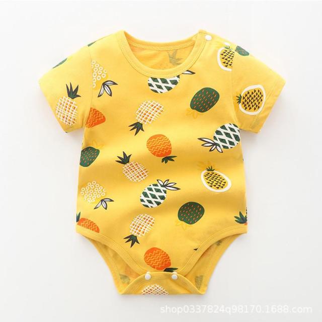 Short Sleeve Cotton Onesies for Girls by Friend Milly