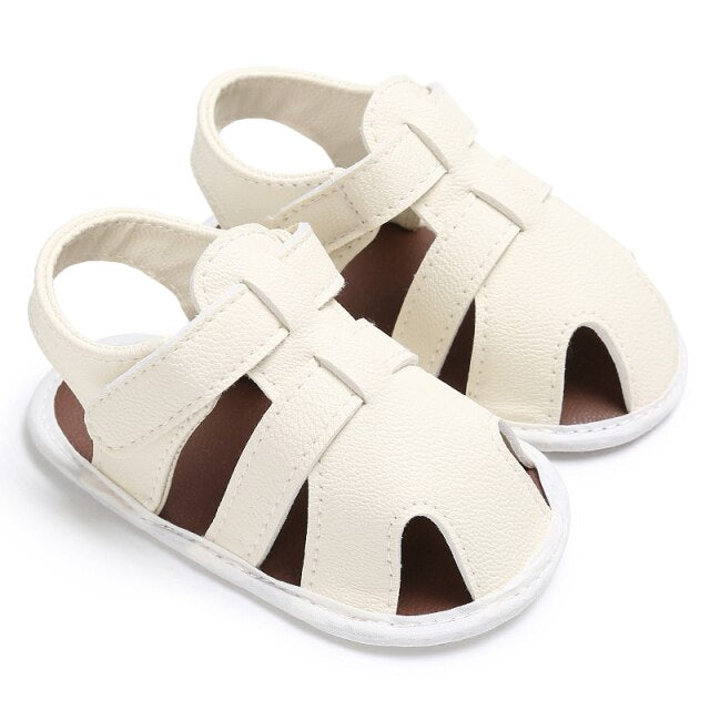 Unisex Anti-Slip Soft Leather Casual Sandals by Emma