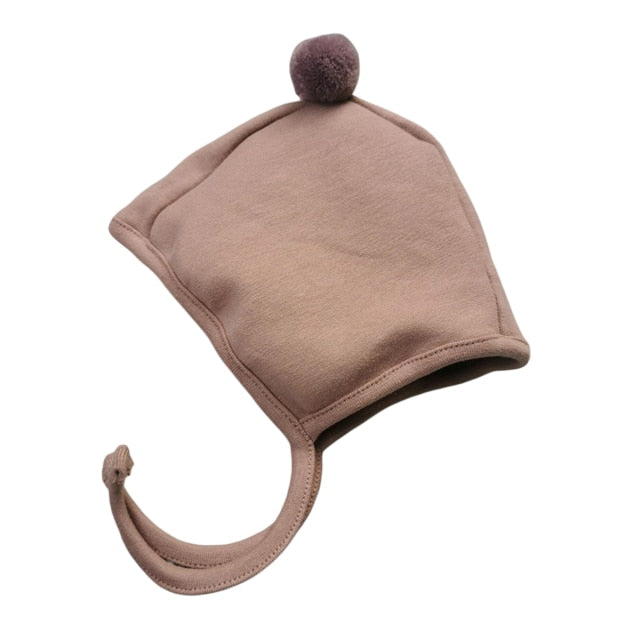 Cotton Solid Color Chullo Hat for Boys by Pudco