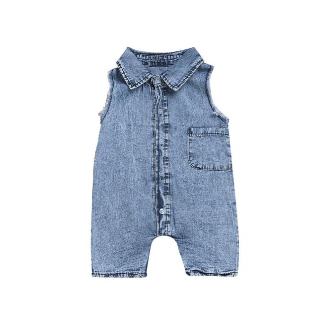Acid Wash Romper and Onesie Jeans Collection for Girls by Faithtur