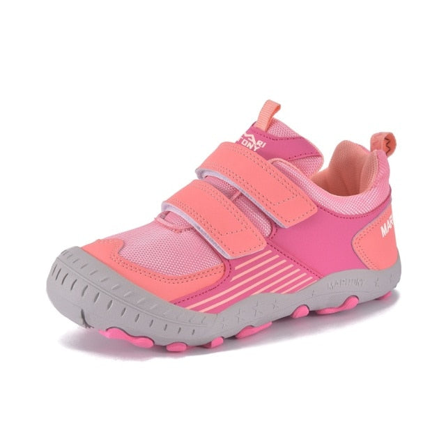 Waterproof Anti-Slip Soft Leather Hiking Shoes for Girls by Mariton
