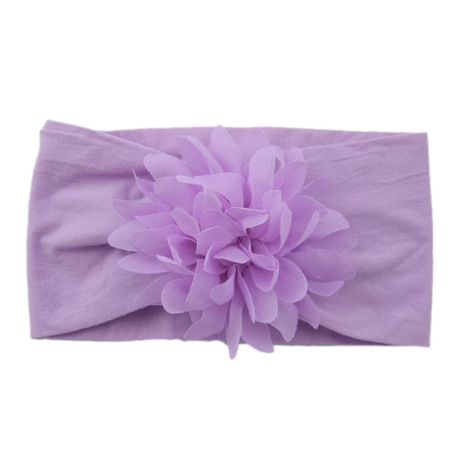 Nylon Floral Headband for Girls by Lanbe Paris