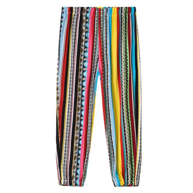 Multiprint Cotton Harem Pants for Girls by Baywell