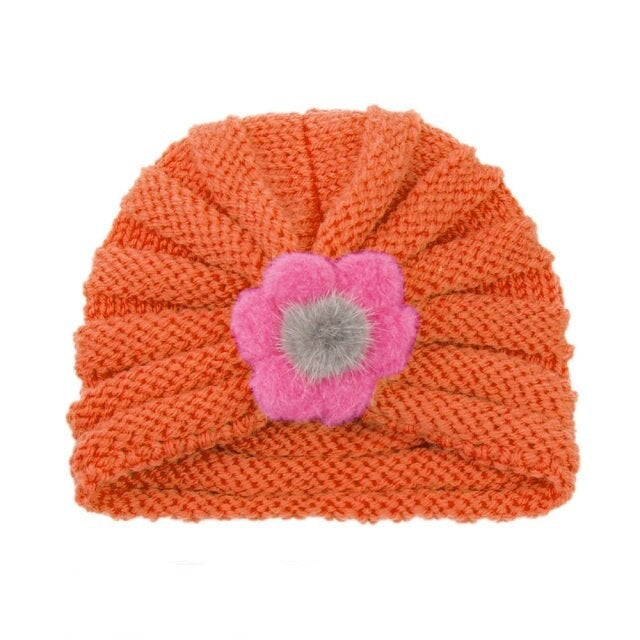 Designer Knitted Cotton Braided Beanie for Girls by Facejoy