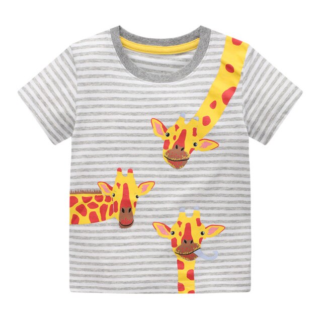 Short Sleeve Cotton T-Shirts for Girls by Kids Play
