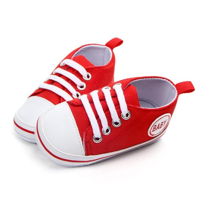Low Top Anti-Slip Soft Canvas Sneakers for Boys by Pudco