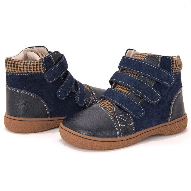 Anti-Slip Soft Leather Designer Ankle Boots for Girls by Bosa
