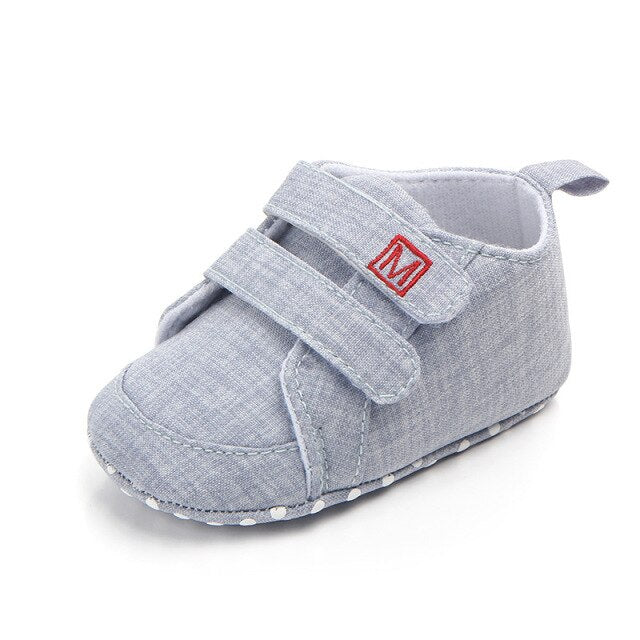 Anti-Slip Low Top Designer Soft Canvas Shoes for Boys by Mauri